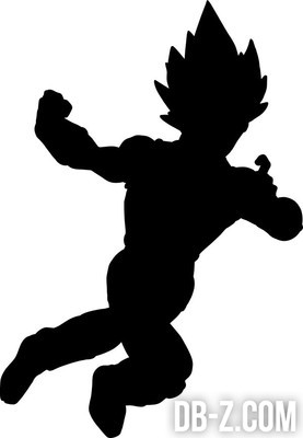 Dragon Ball Z Silhouette at GetDrawings | Free download