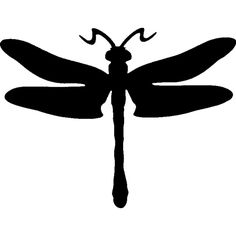 236x236 Dragonfly Silhouette Vector In Marshes Free Download Silhouette