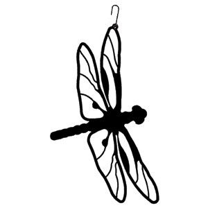 300x300 Dragonfly Silhouette Dragonflies, Silhouette And Wood Burning