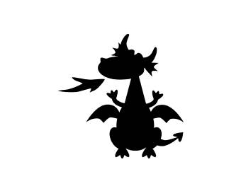 340x270 Dragons Silhouette Etsy Studio