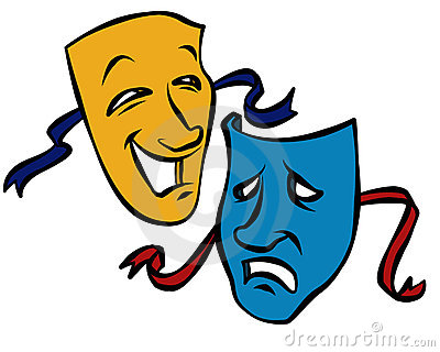 400x320 Drama Class Clipart