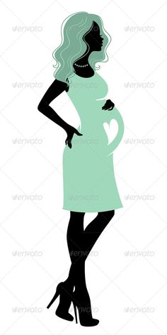 236x472 Cute Pregnant Woman Silhouette Pregnant Woman Silhouette Clipart