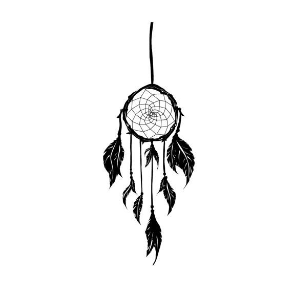 570x570 Native American Dream Catcher Urban Silhouette