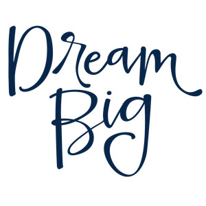 300x300 Dream Big Phrase Silhouette Design, Dream Big And Silhouettes