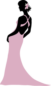 181x300 Ball Gowns Clipart Gown Silhouette Clip Art 23