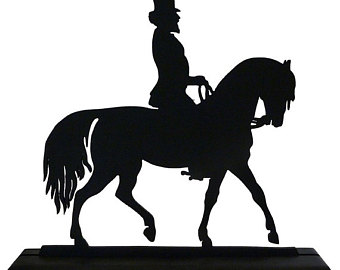 340x270 Dressage Silhouette Etsy