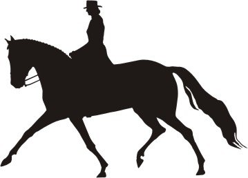 359x258 Fresh Free Horse Images Clip Art Dressage Horse Silhouette