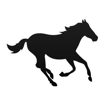 350x350 Western Dressage Clipart