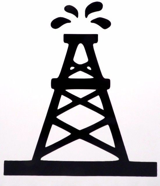 550x640 Texas Oil Rig Car Truck Window Vinyl Decal Sticker Choose Color