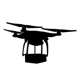 340x340 Free Silhouette Vector An Illustration