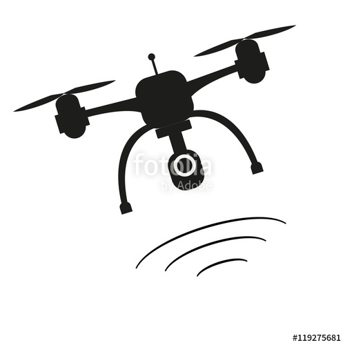 500x500 Dron Icon. Stock Image And Royalty Free Vector Files On Fotolia