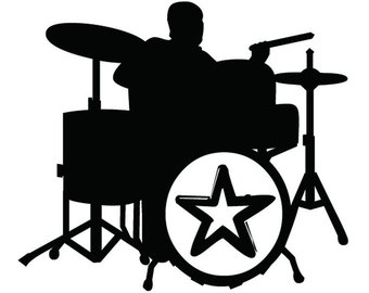 340x270 Drum Set Svg Etsy
