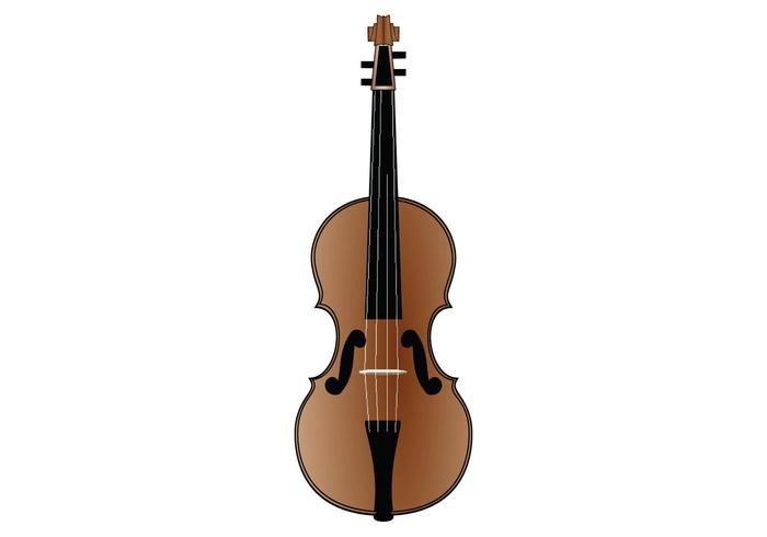 700x490 Free Violin Vector