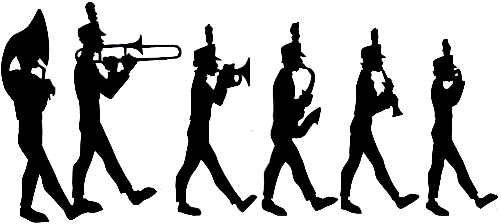 1726x774 Marching Band Clip Art