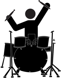 240x298 Drummer Clipart