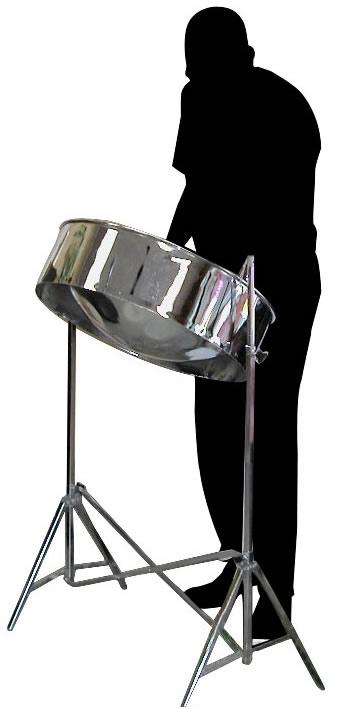 341x709 Steel Drum Clipart