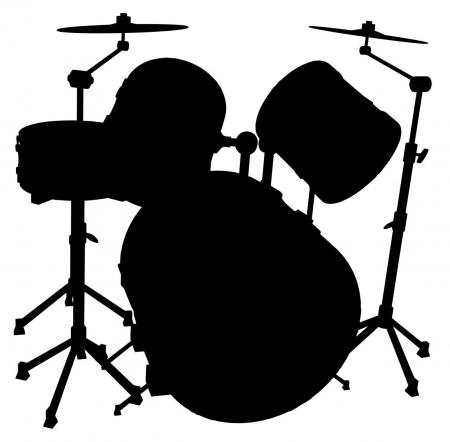 450x442 Drum Set Silhouette.jpg