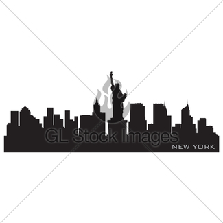 325x325 New Orleans, Louisiana Skyline. Detailed Vector Silhouette Gl