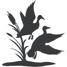 235x235 Duck Silhouette Clip Art Stock Photo Illustrated Silhouette