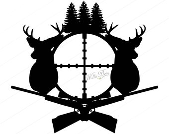 340x270 Hunting Clipart Etsy
