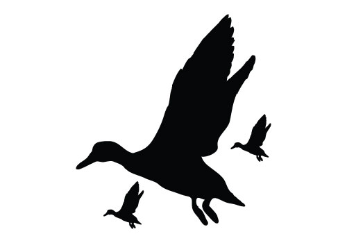 Duck Silhouette Clip Art at GetDrawings | Free download