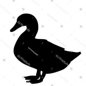 300x300 Vector Silhouette Flying Geese On White Createmepink