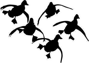 Duck Silhouette Flying at GetDrawings | Free download