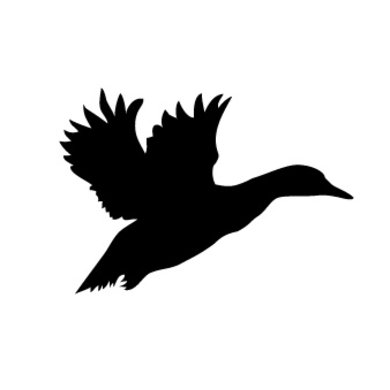 Duck Silhouette Flying at GetDrawings | Free download