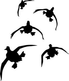 236x278 Collection Of Mallard Duck Silhouettes For Designers