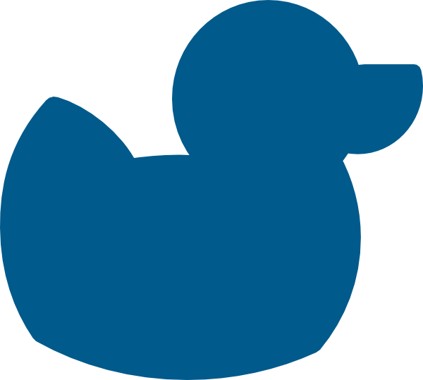 600x539 Duck Silhouette Clip Art