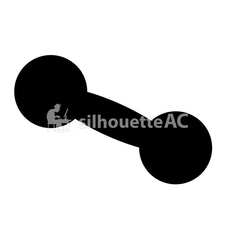 750x750 Free Silhouette Vector Silhouette, Gym, Sports