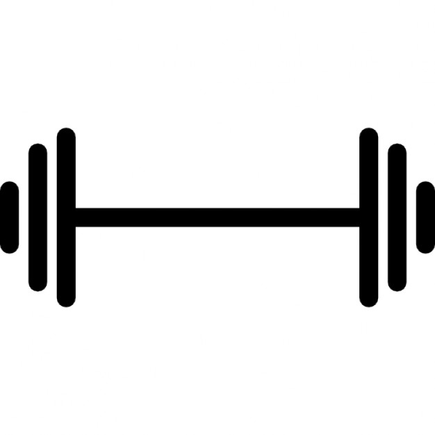 626x626 Dumbbell Variant Outline Icons Free Download