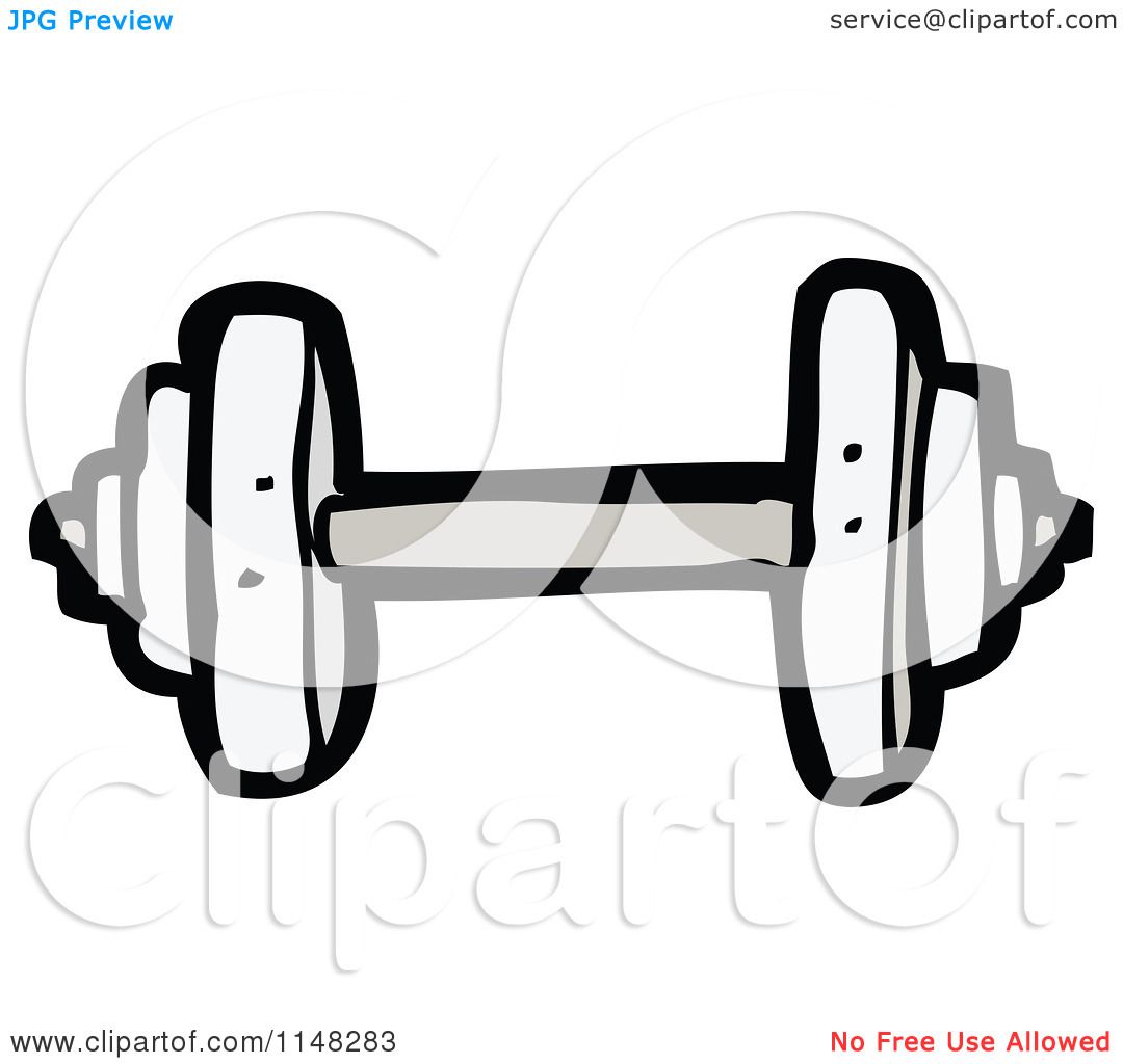 1080x1024 Cartoon Of A Dumbbell