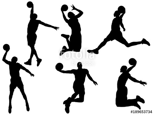 Dunk Silhouette at GetDrawings | Free download