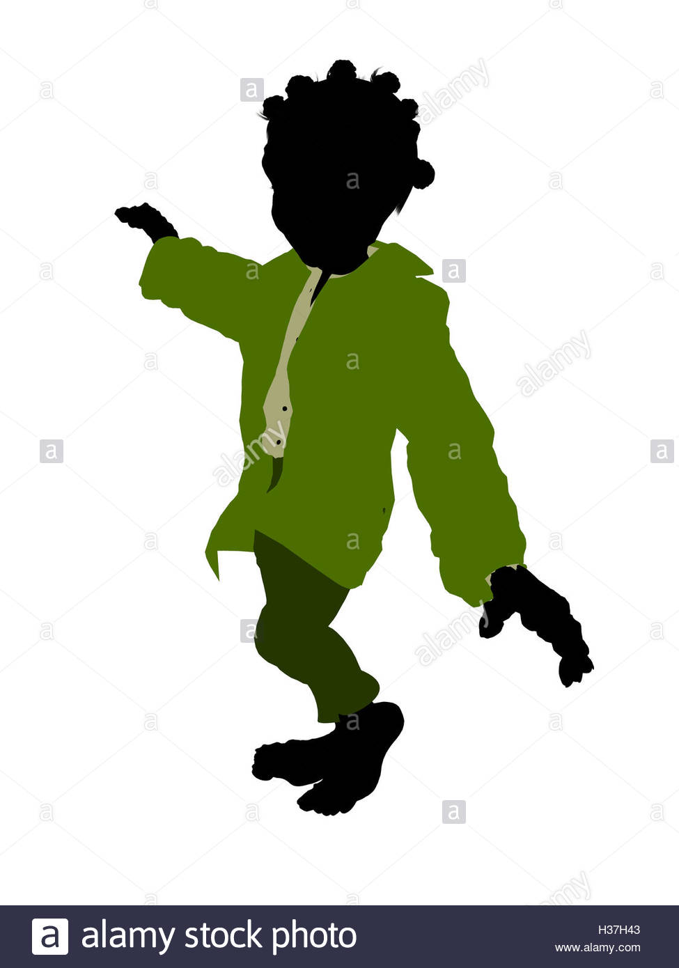 975x1390 Dwarf Silhouette Illustration Stock Photo 122483651