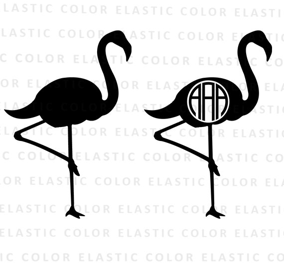 570x530 Flamingo Svg