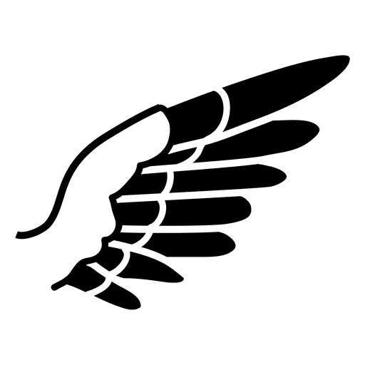 512x512 Eagle Wing Silhouette 02