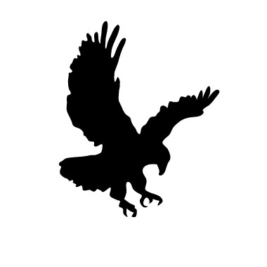 380x380 Eagle Solid Swoop Tattoo