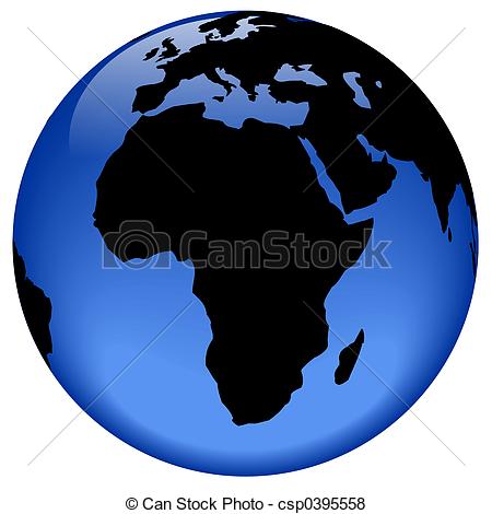 450x470 Continent Clipart Globe