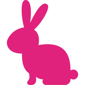 Easter Bunny Silhouette at GetDrawings | Free download