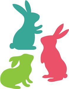 233x300 View Design 3 Easter Bunnies Crafts Easter