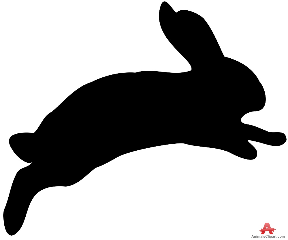 999x835 Bunny Head Silhouette Clipart
