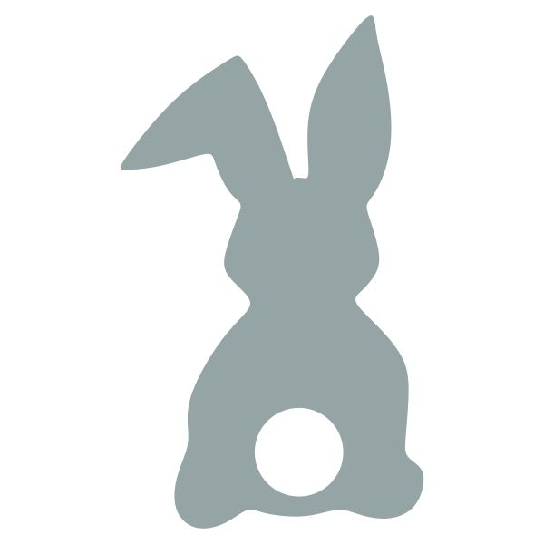 600x600 Easter Bunny Silhouette Svg Cuttable Designs Silhouette