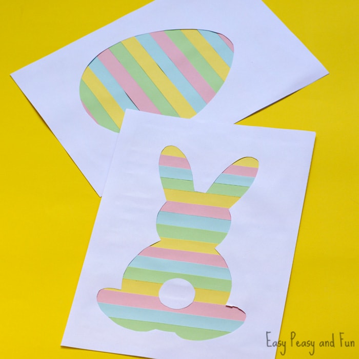 700x700 Printable Easter Silhouette Craft