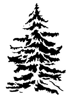 236x333 Balsam Fir Silhouette Tattoo Firs, Silhouettes