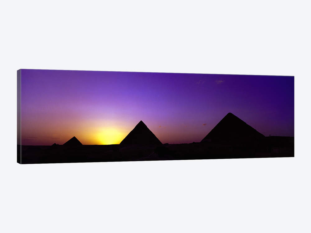 1000x750 Silhouette Of Pyramids