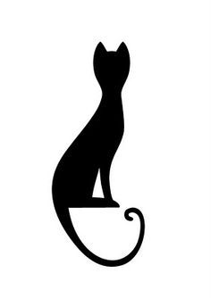 Egyptian Cat Silhouette
