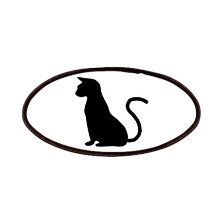 460x460 Cat Silhouette Patches