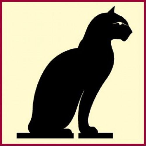 Egyptian Cat Silhouette at GetDrawings | Free download