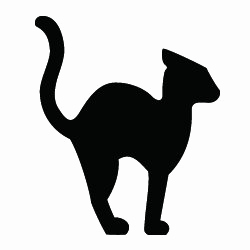 Egyptian Cat Silhouette at GetDrawings | Free download